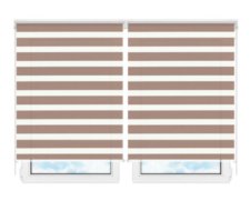 Рулонные шторы мини День Ночь Неаполь 94 цена. Купить в «Мастерская Жалюзи»